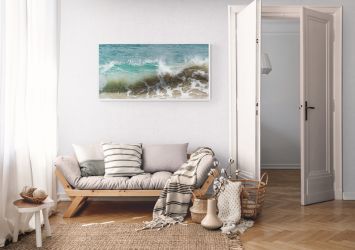 Sandy shoreline