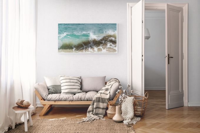 Sandy shoreline