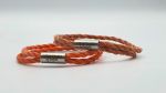 2 x Pacific pearl armbanden, Oranje