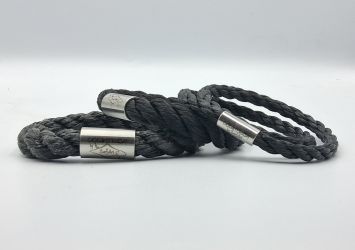 3 x Pacific pearl armbanden, Zwart