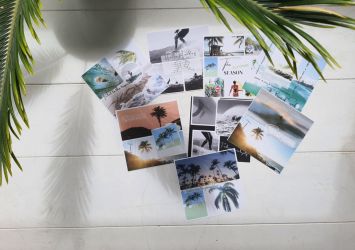 set of 8 surfcards