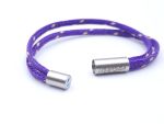 2 x Pacific pearl bracelets, Yellow and Purple