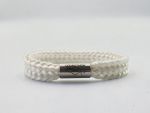 3 x Pacific pearl bracelets, green, blue and white