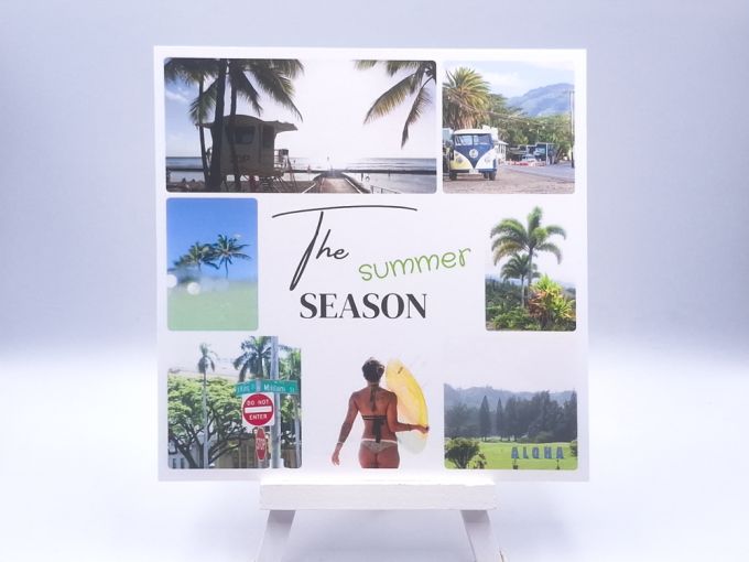 Greetingcard summer season