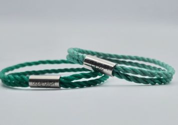 2 x Pacific pearl bracelets, Small, green
