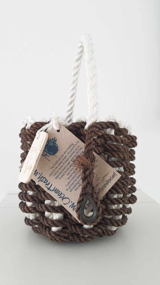 OceanTrash Basket 'walrus'