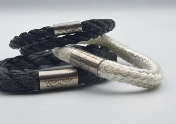 3 x Pacific pearl bracelets,  black and white