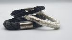 3 x Pacific pearl bracelets,  black and white