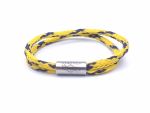 2 bracelets, yellow orange