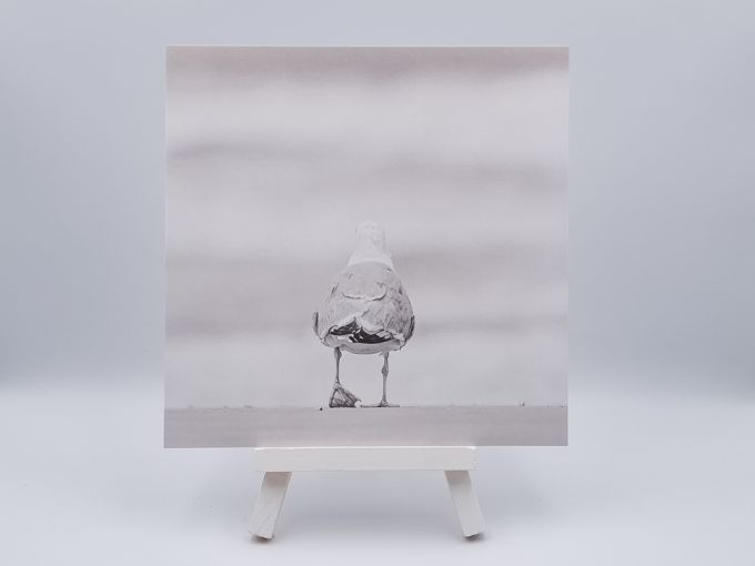 Ansichtkaart Steppin away