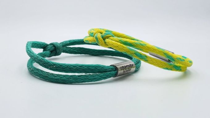 2 x Pacific pearl bracelets,  knot